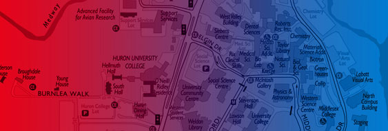 Carte du campus occidental