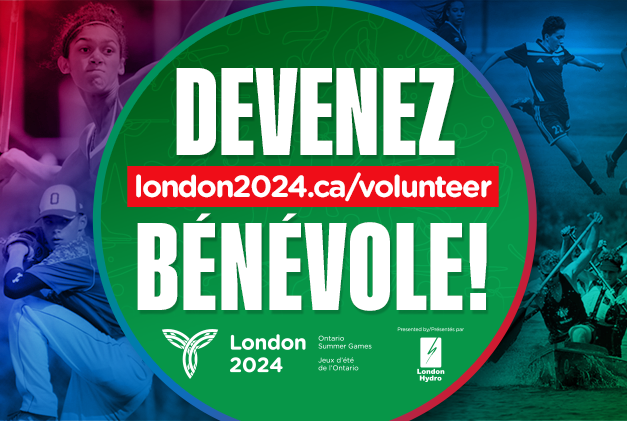 L'inscription des bénévoles est maintenant ouverte pour les Jeux d'été de l'Ontario 2024 de London présentés par London Hydro